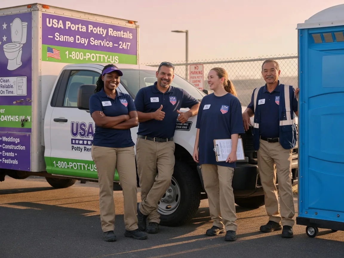 Porta Potty Rental company in Crystal, MI
