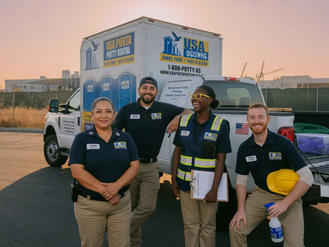 Portable Toilet Rental company in Crystal, MI