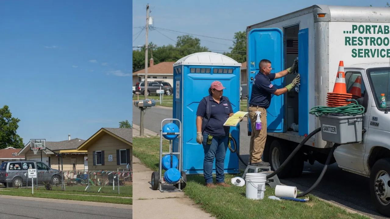Portable Toilet Rental in Crystal, MI near me